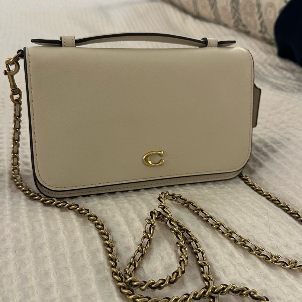 Coach Bea Leather Crossbody Bag - Picture 10 of 13